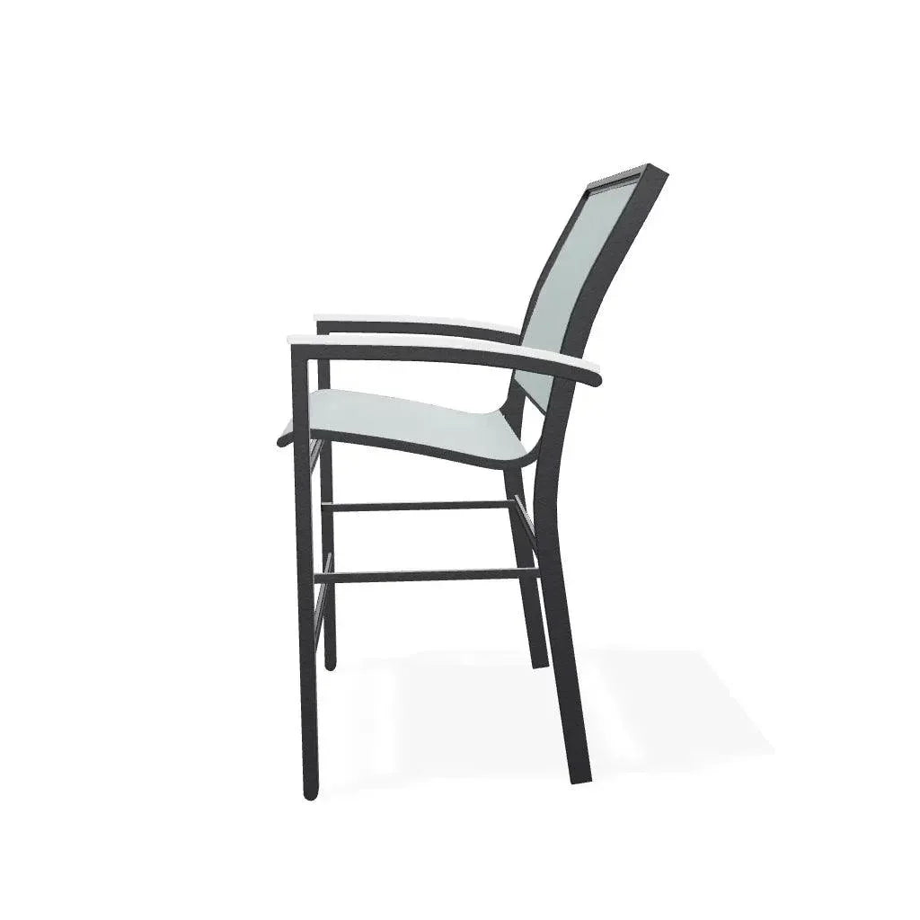 Telescope Bazza Stacking Balcony Height Armed Cafe Chair
