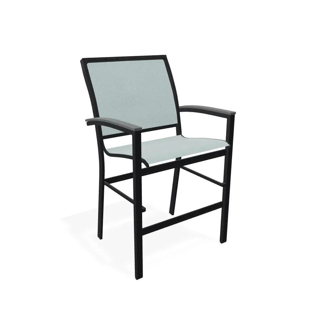 Telescope Bazza Stacking Balcony Height Armed Cafe Chair