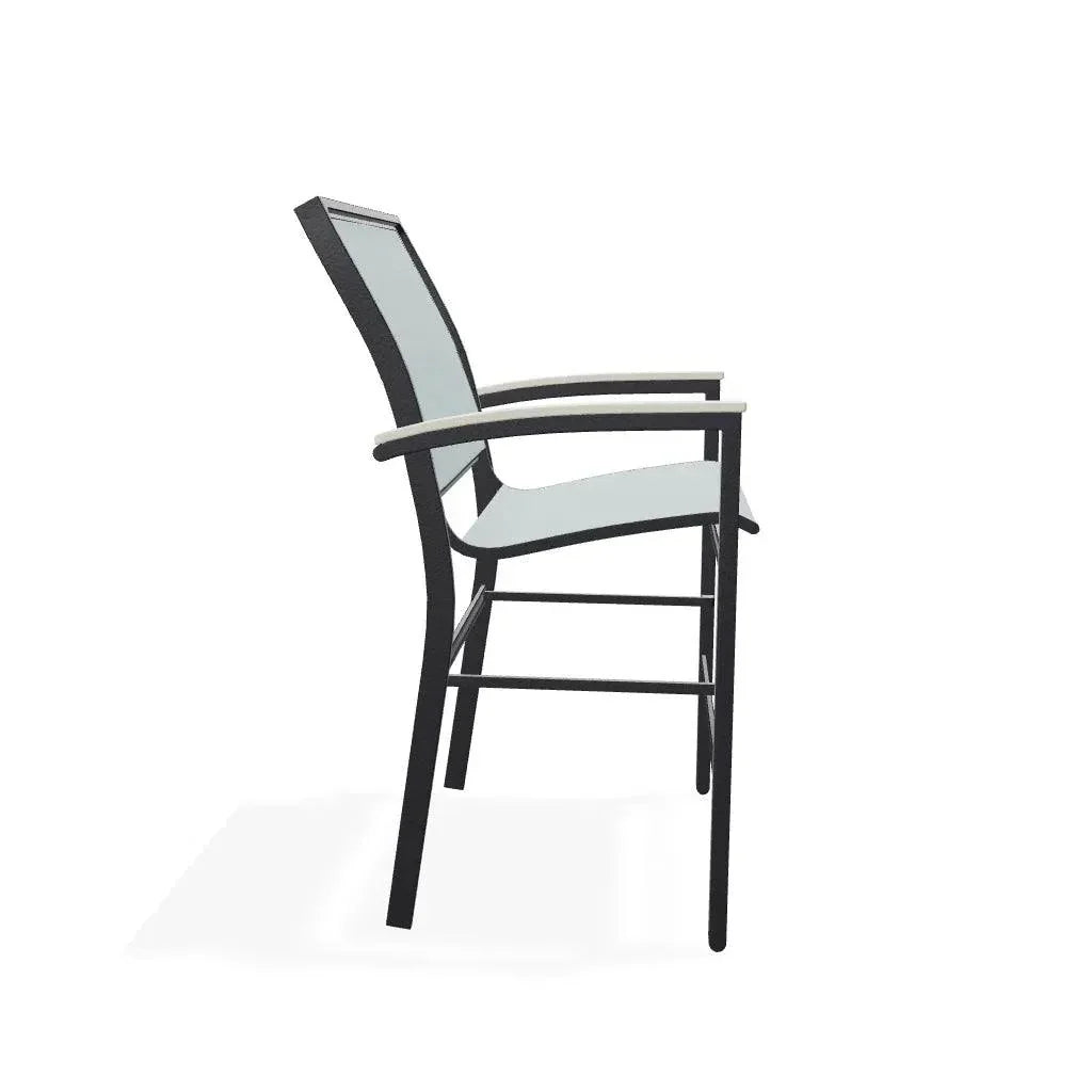 Telescope Bazza Stacking Balcony Height Armed Cafe Chair