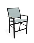 Telescope Bazza Stacking Balcony Height Armed Cafe Chair