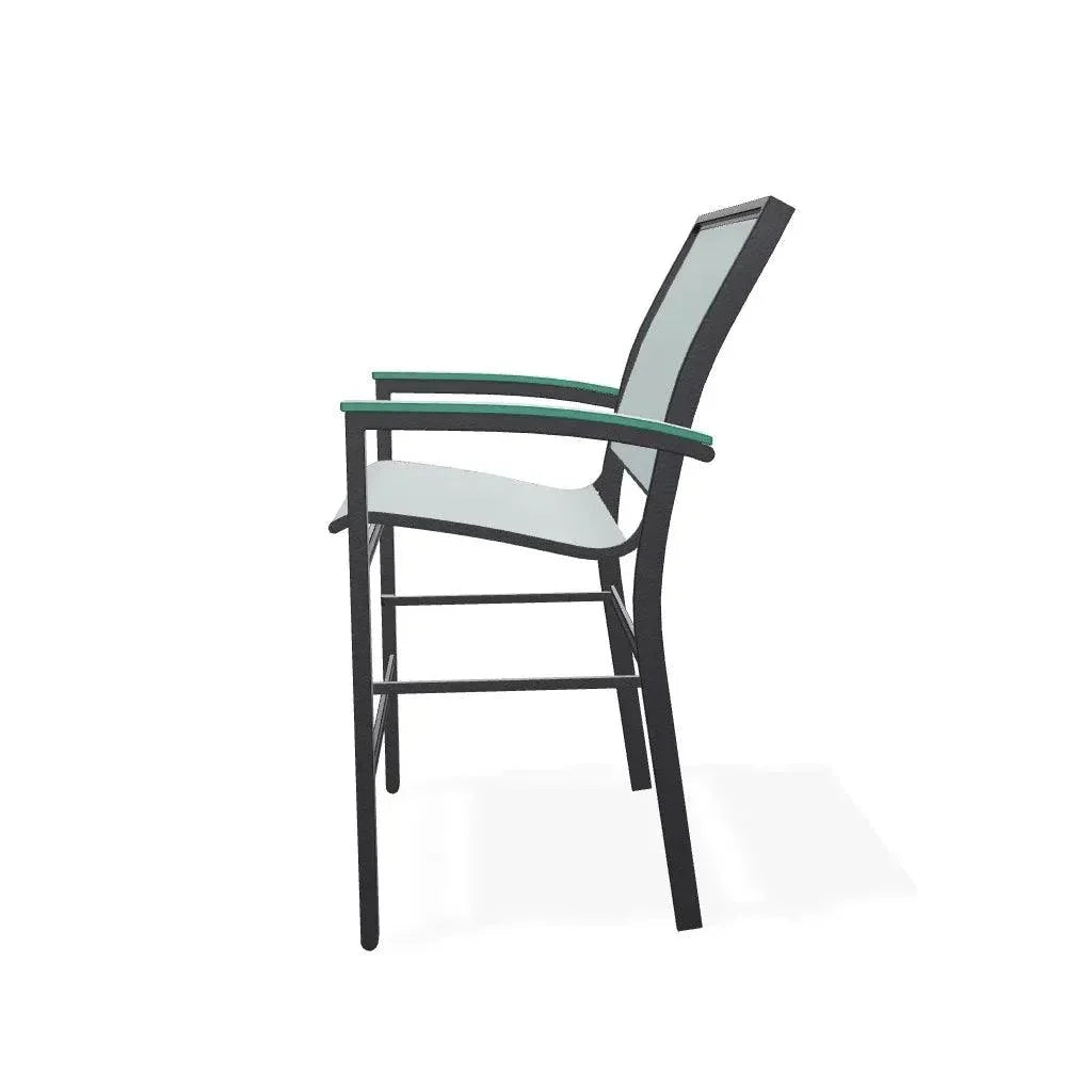 Telescope Bazza Stacking Balcony Height Armed Cafe Chair