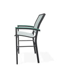 Telescope Bazza Stacking Balcony Height Armed Cafe Chair