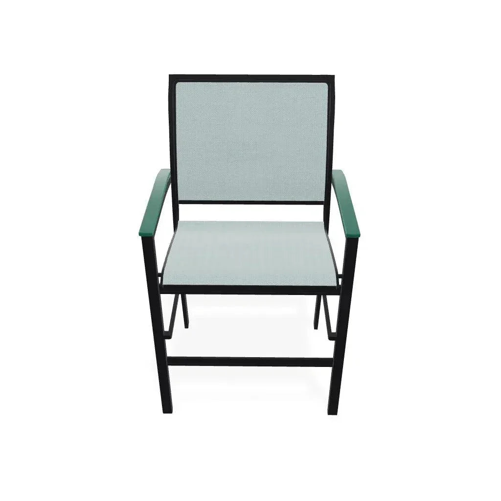 Telescope Bazza Stacking Balcony Height Armed Cafe Chair