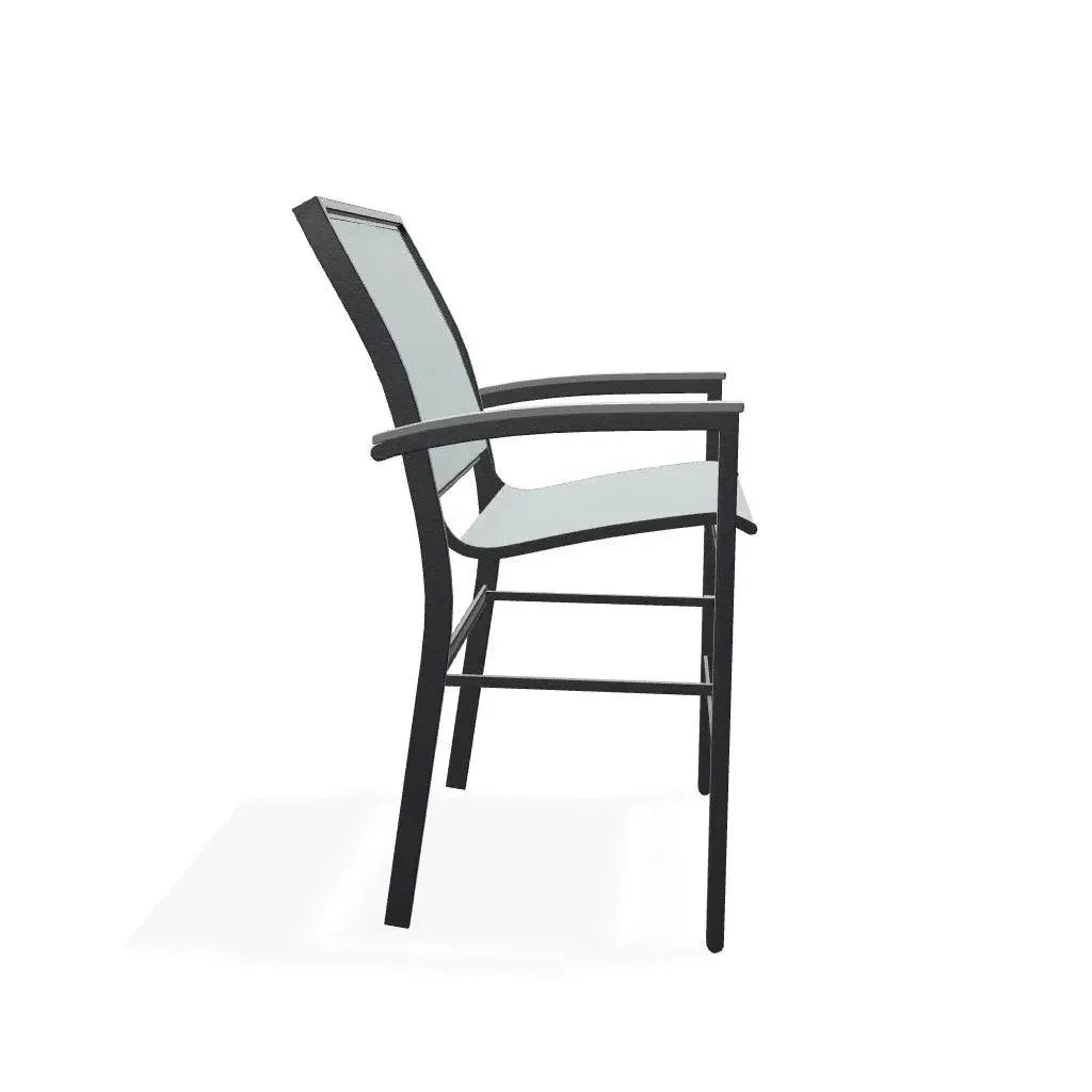 Telescope Bazza Stacking Balcony Height Armed Cafe Chair