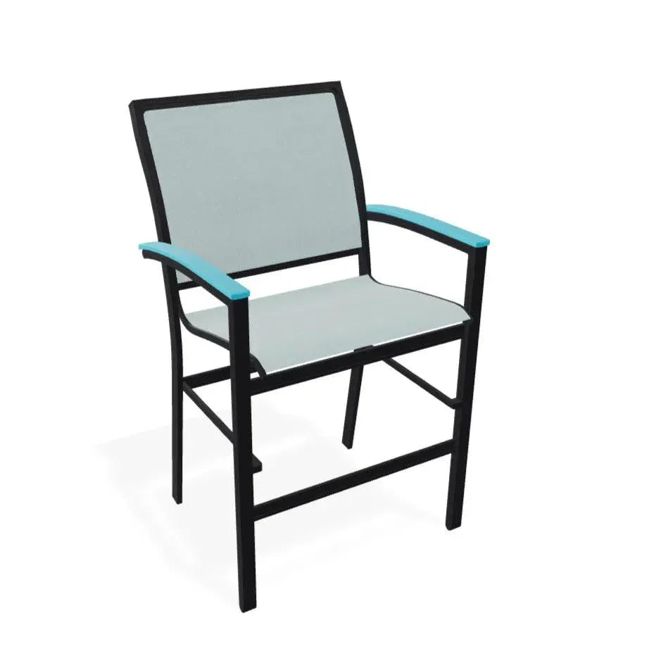 Telescope Bazza Stacking Balcony Height Armed Cafe Chair