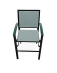 Bazza Stacking Bar Height MGP Armed Cafe Chair - LOOMLAN - Telescope - Outdoor Bar Stools