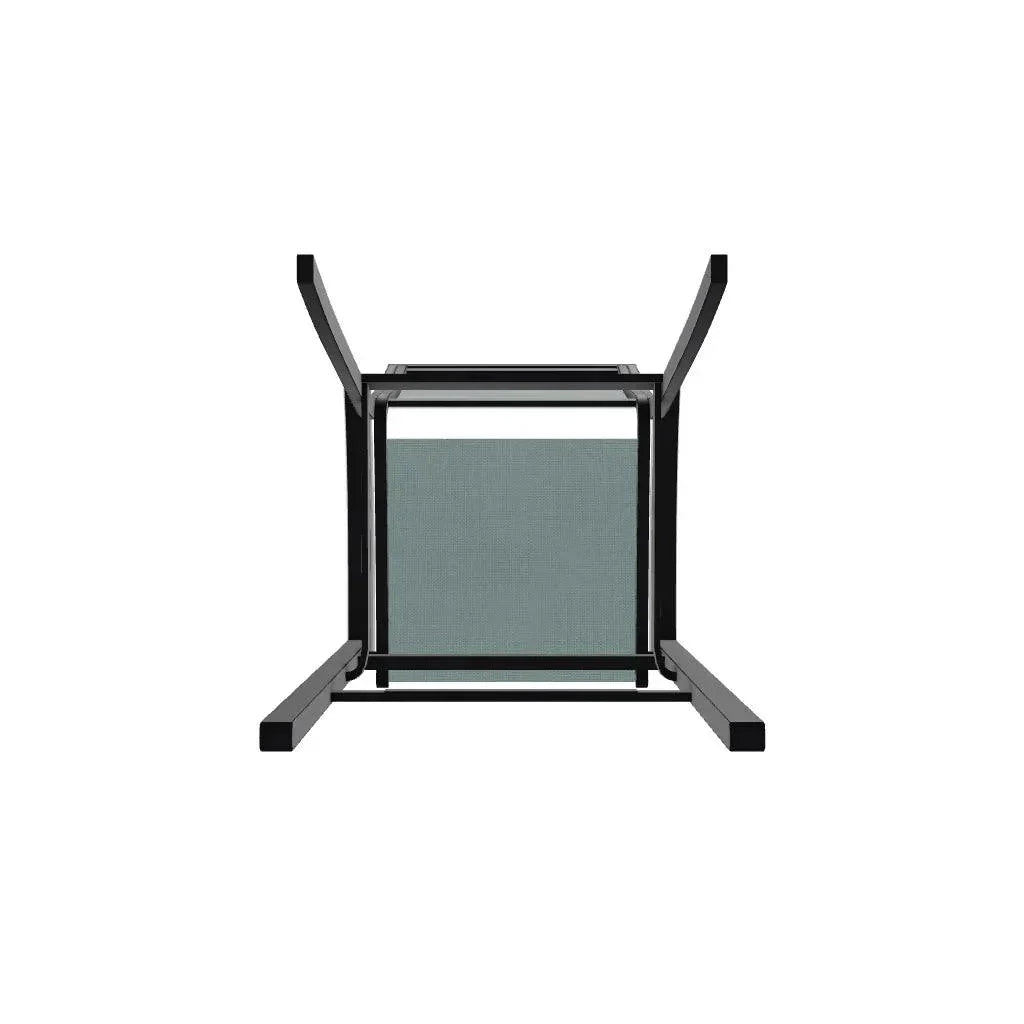Bazza Stacking Bar Height MGP Armed Cafe Chair - LOOMLAN - Telescope - Outdoor Bar Stools