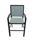Bazza Stacking Bar Height MGP Armed Cafe Chair - LOOMLAN - Telescope - Outdoor Bar Stools