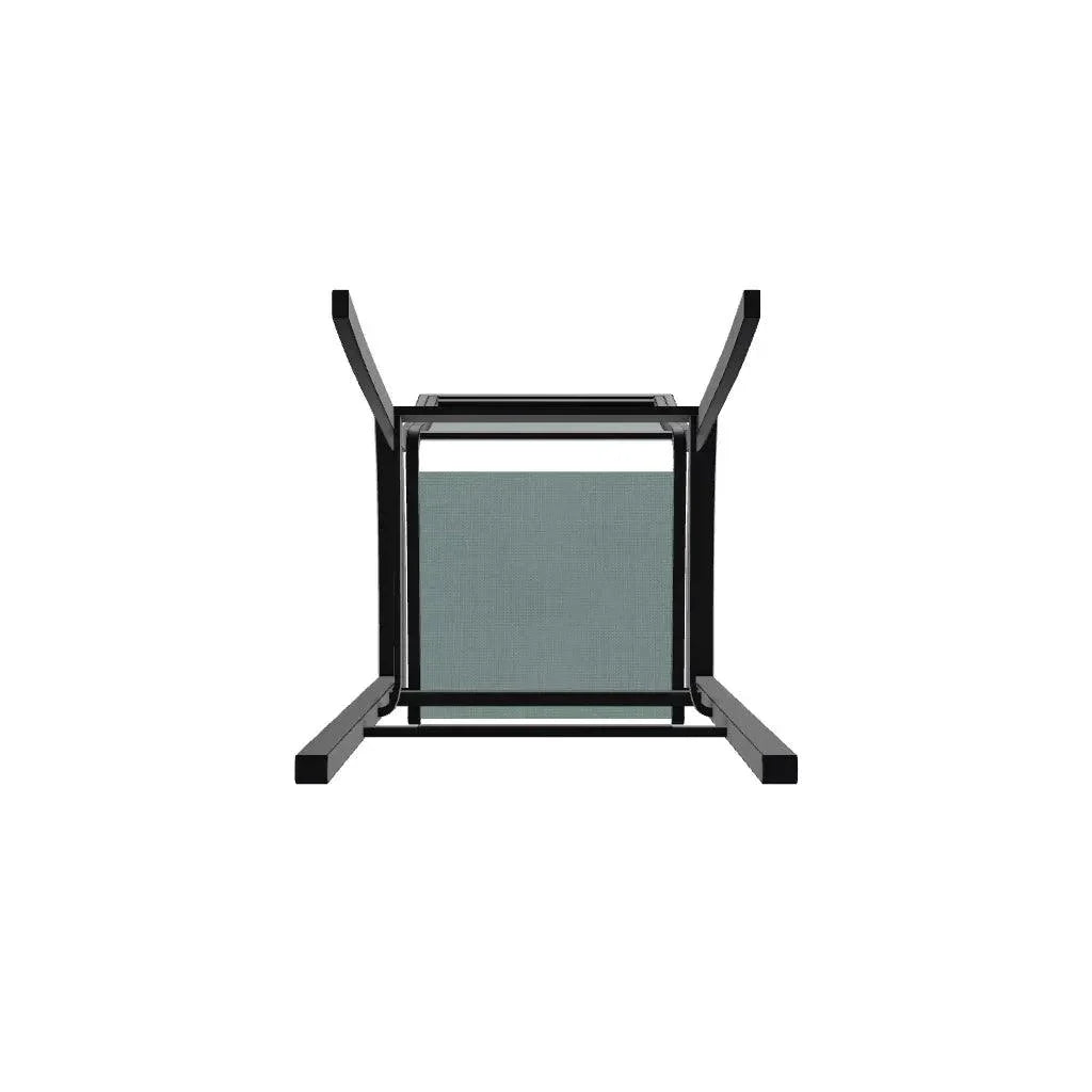 Bazza Stacking Bar Height MGP Armed Cafe Chair - LOOMLAN - Telescope - Outdoor Bar Stools
