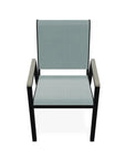 Bazza Stacking Bistro Chair MGP Arm Accents - LOOMLAN - Telescope - Outdoor Accent Chairs