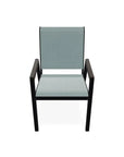 Bazza Stacking Bistro Chair MGP Arm Accents - LOOMLAN - Telescope - Outdoor Accent Chairs