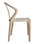 Izzy Outdoor Dining Chair -- Light Brown
