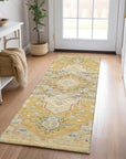 LOOMLAN Rugs Bellaya Gold Washable Indoor-Outdoor Rug