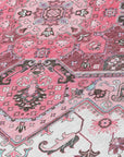 LOOMLAN Rugs Bellaya Pink Washable Indoor-Outdoor Rug