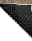 LOOMLAN Rugs Bellaya Rust Washable Indoor-Outdoor Rug