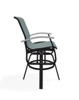 Belle Isle Bar Height Swivel Arm chair - LOOMLAN - Telescope - Outdoor Bar Stools