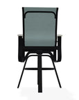 Belle Isle Bar Height Swivel Arm chair - LOOMLAN - Telescope - Outdoor Bar Stools