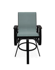 Belle Isle Bar Height Swivel Arm chair - LOOMLAN - Telescope - Outdoor Bar Stools