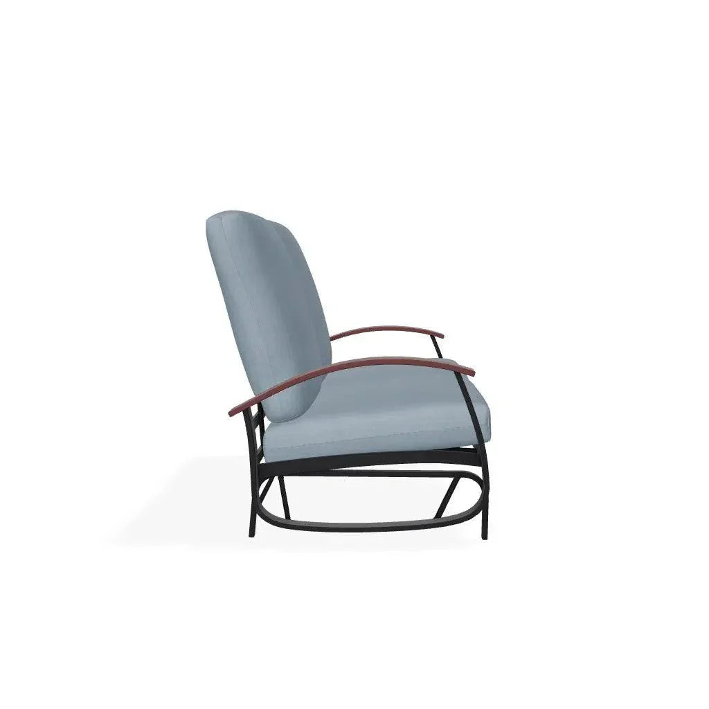 Belle Isle Cushion 2 - Seat Glider MGP Arms - LOOMLAN - Telescope - Outdoor Sofas &amp; Loveseats