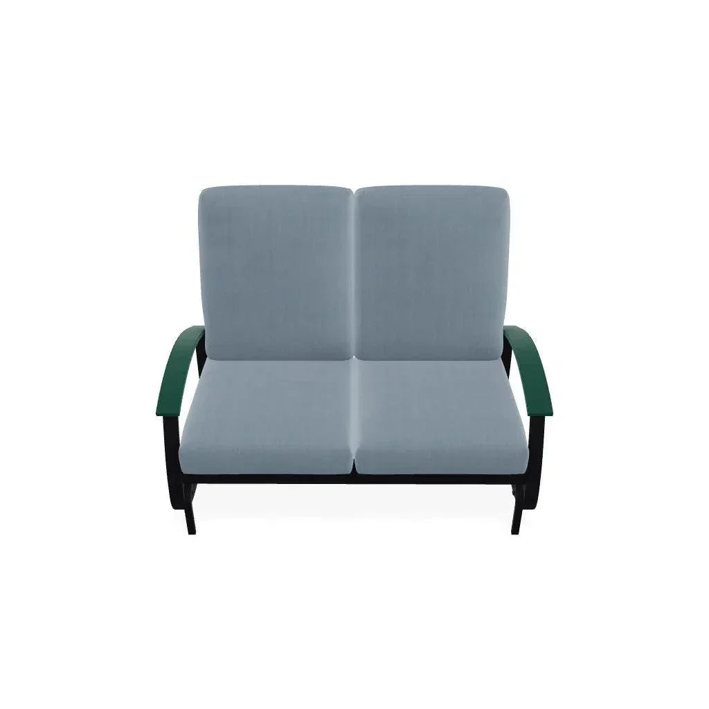 Belle Isle Cushion 2 - Seat Glider MGP Arms - LOOMLAN - Telescope - Outdoor Sofas &amp; Loveseats