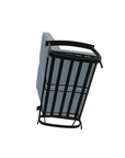 Belle Isle Cushion 2 - Seat Glider MGP Arms - LOOMLAN - Telescope - Outdoor Sofas & Loveseats
