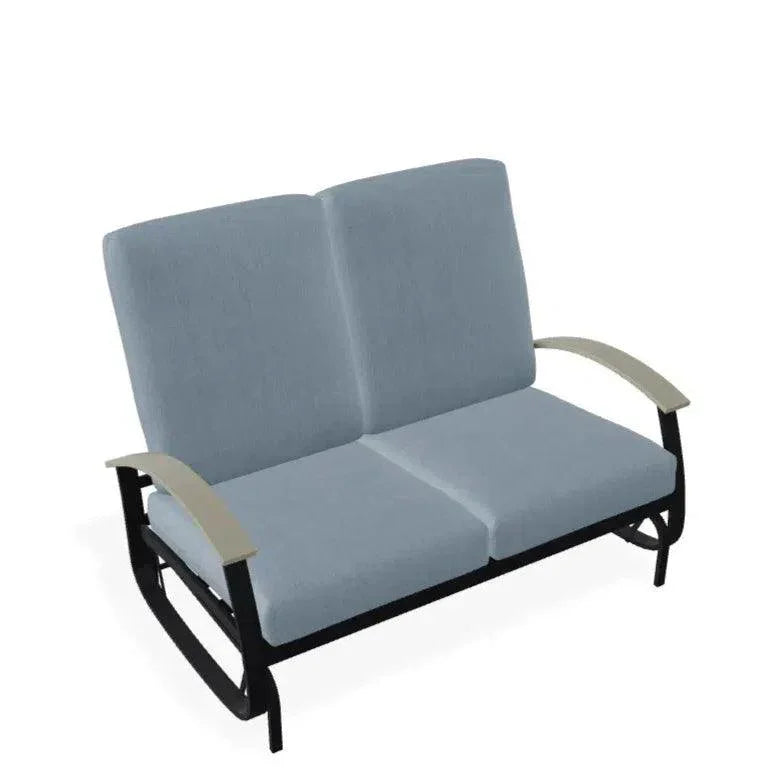 Belle Isle Cushion 2 - Seat Glider MGP Arms - LOOMLAN - Telescope - Outdoor Sofas &amp; Loveseats