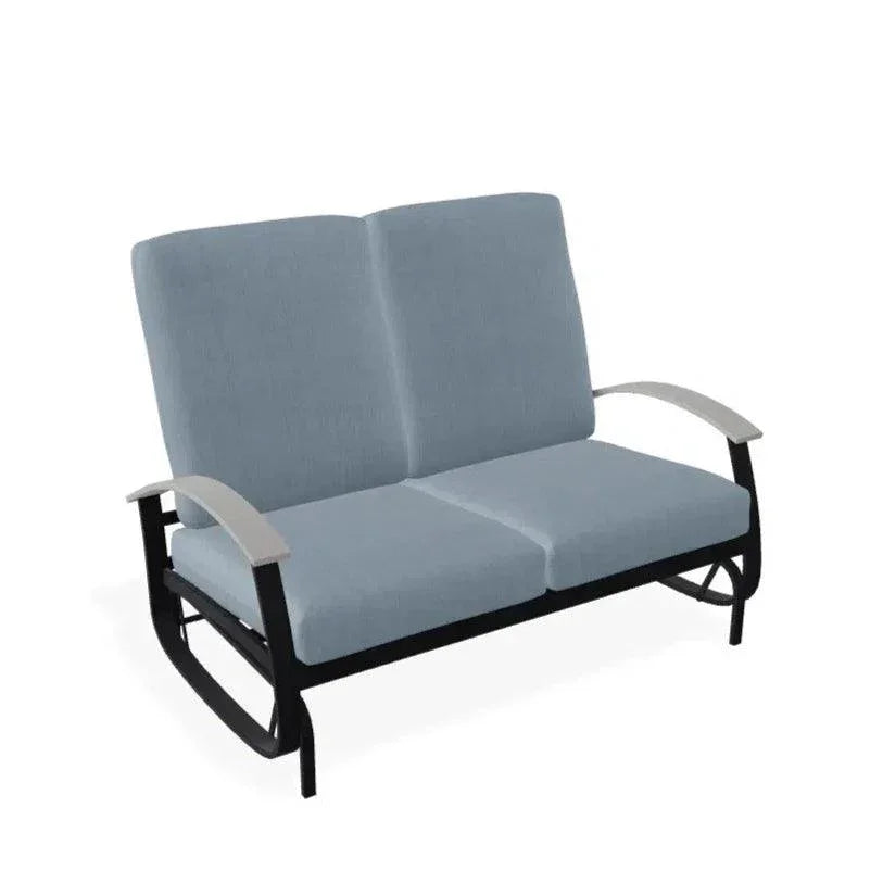 Belle Isle Cushion 2 - Seat Glider MGP Arms - LOOMLAN - Telescope - Outdoor Sofas &amp; Loveseats