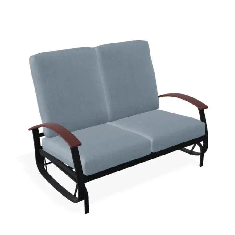 Belle Isle Cushion 2 - Seat Glider MGP Arms - LOOMLAN - Telescope - Outdoor Sofas &amp; Loveseats