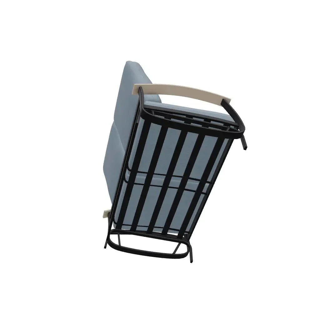 Belle Isle Cushion 2 - Seat Glider MGP Arms - LOOMLAN - Telescope - Outdoor Sofas &amp; Loveseats