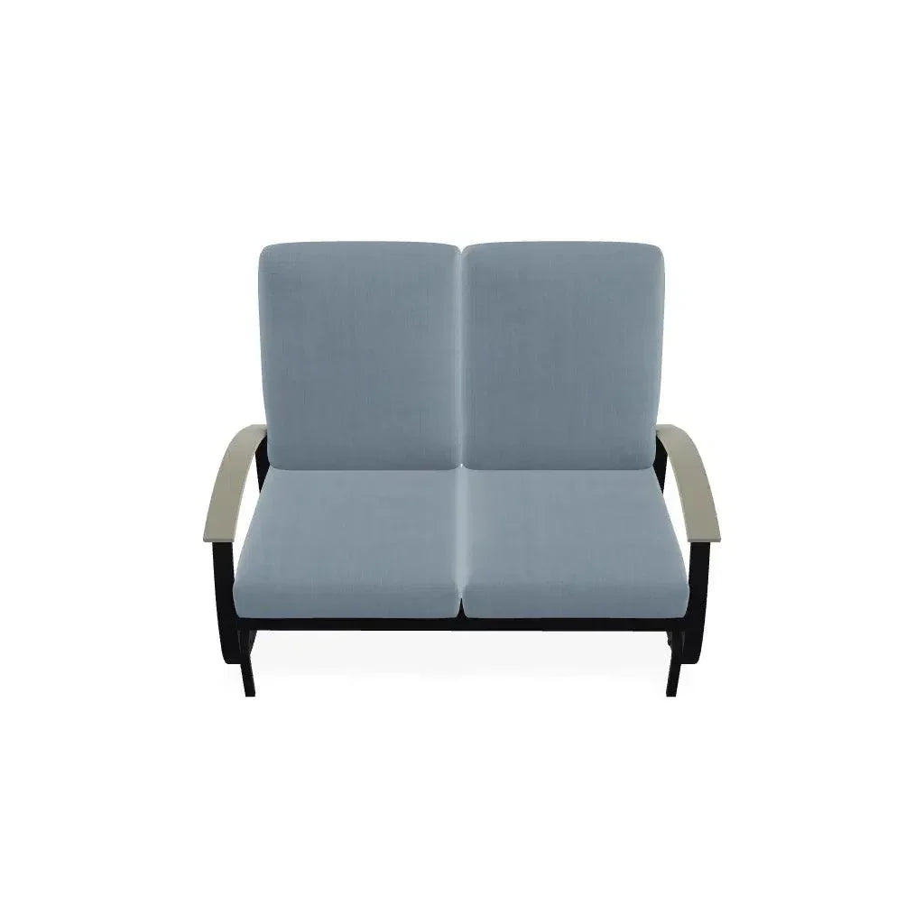 Belle Isle Cushion 2 - Seat Glider MGP Arms - LOOMLAN - Telescope - Outdoor Sofas &amp; Loveseats