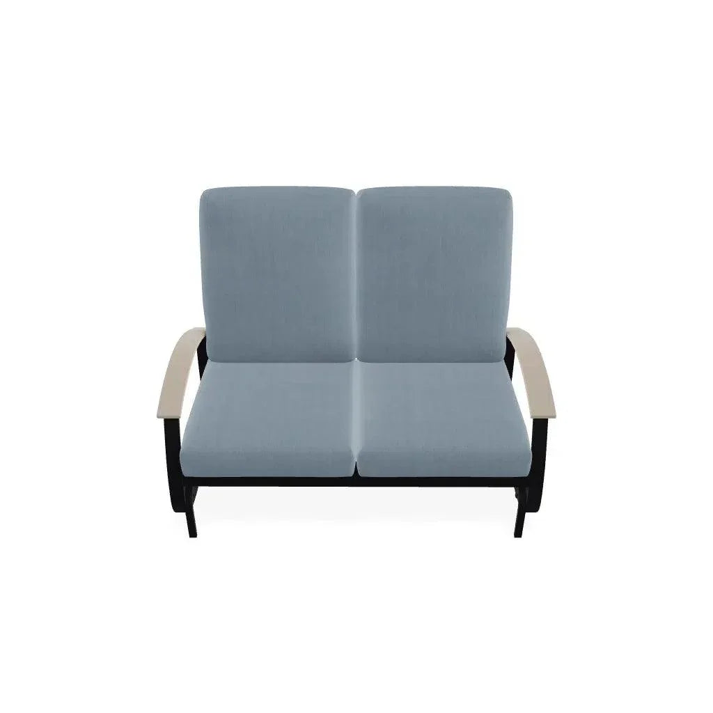 Belle Isle Cushion 2 - Seat Glider MGP Arms - LOOMLAN - Telescope - Outdoor Sofas &amp; Loveseats