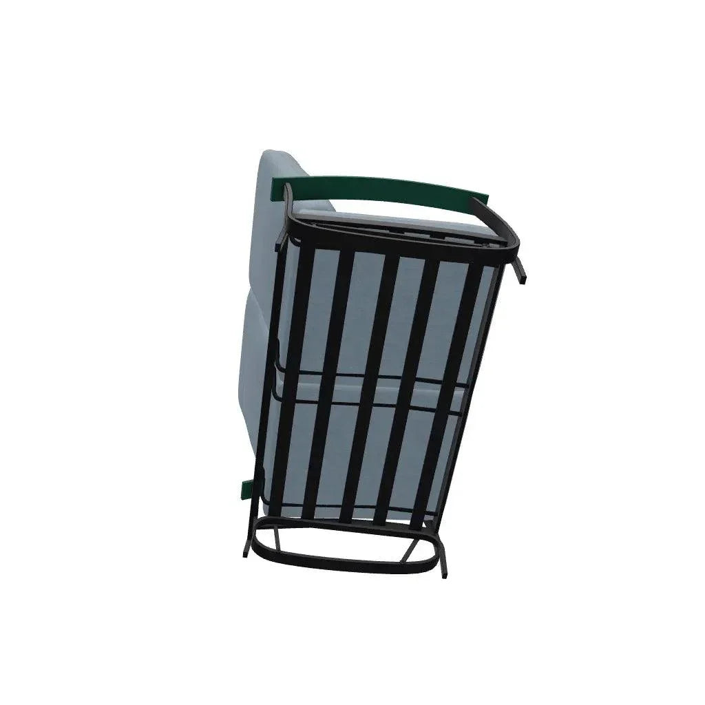 Belle Isle Cushion 2 - Seat Glider MGP Arms - LOOMLAN - Telescope - Outdoor Sofas &amp; Loveseats