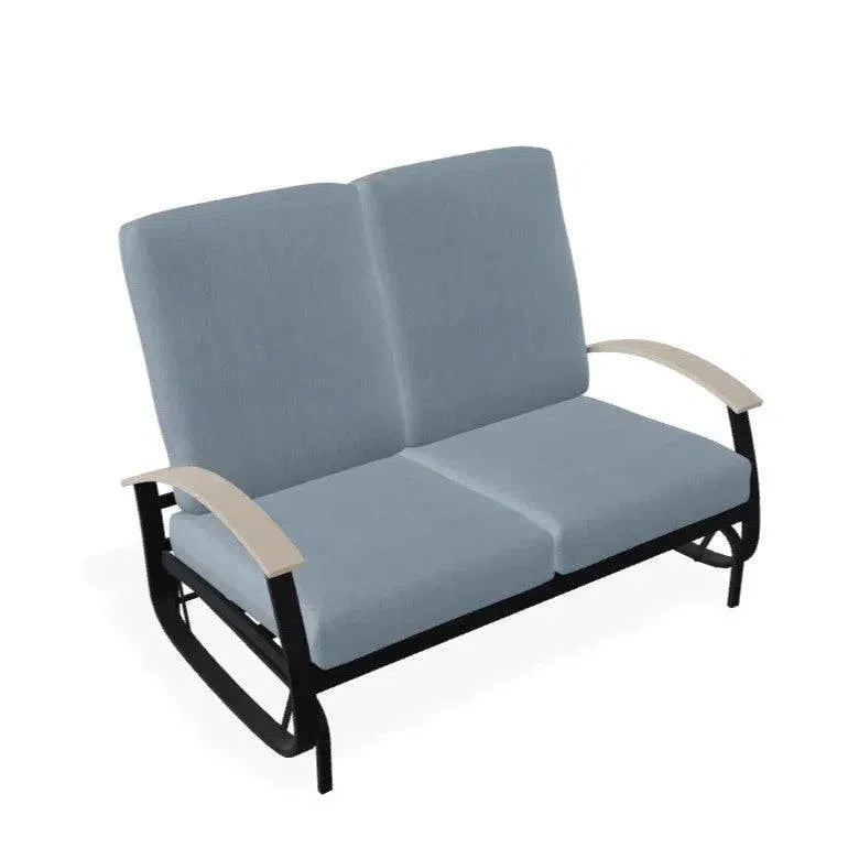 Belle Isle Cushion 2 - Seat Glider MGP Arms - LOOMLAN - Telescope - Outdoor Sofas &amp; Loveseats