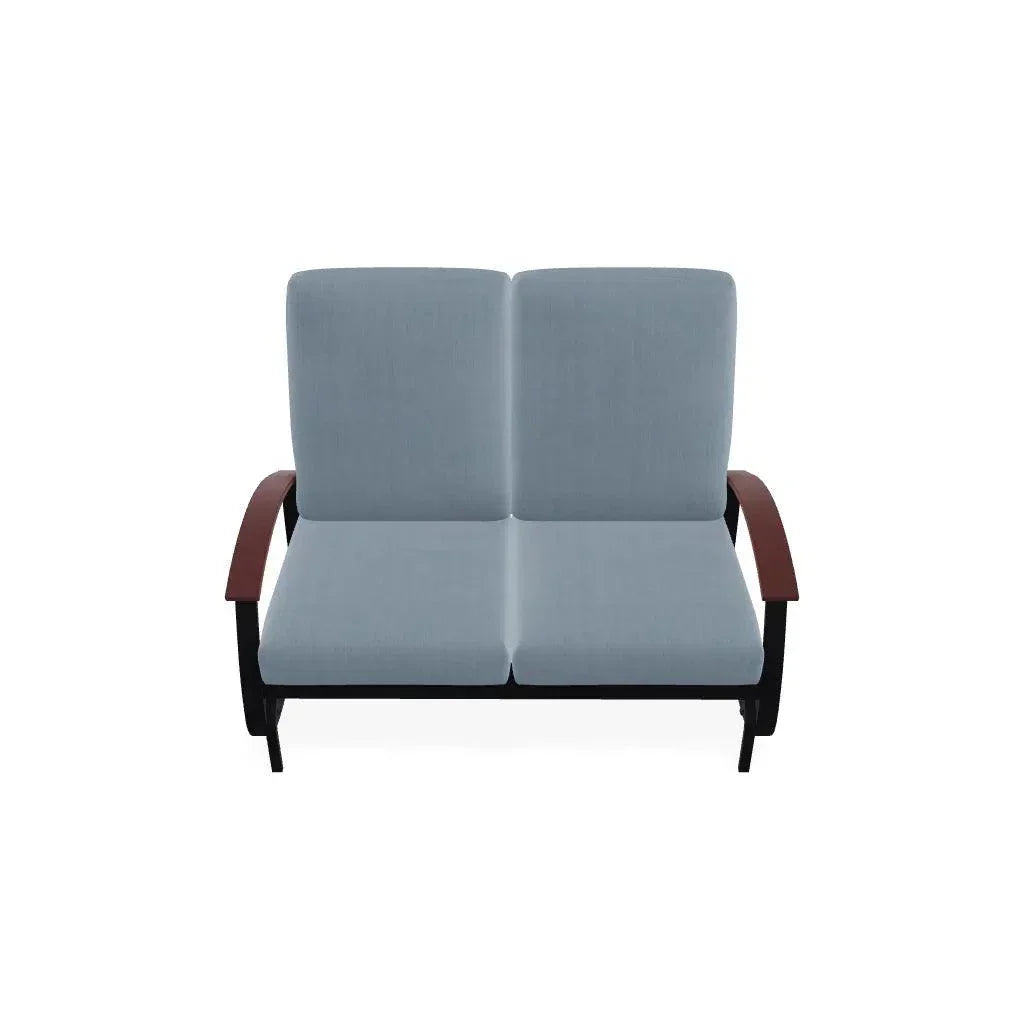 Belle Isle Cushion 2 - Seat Glider MGP Arms - LOOMLAN - Telescope - Outdoor Sofas &amp; Loveseats