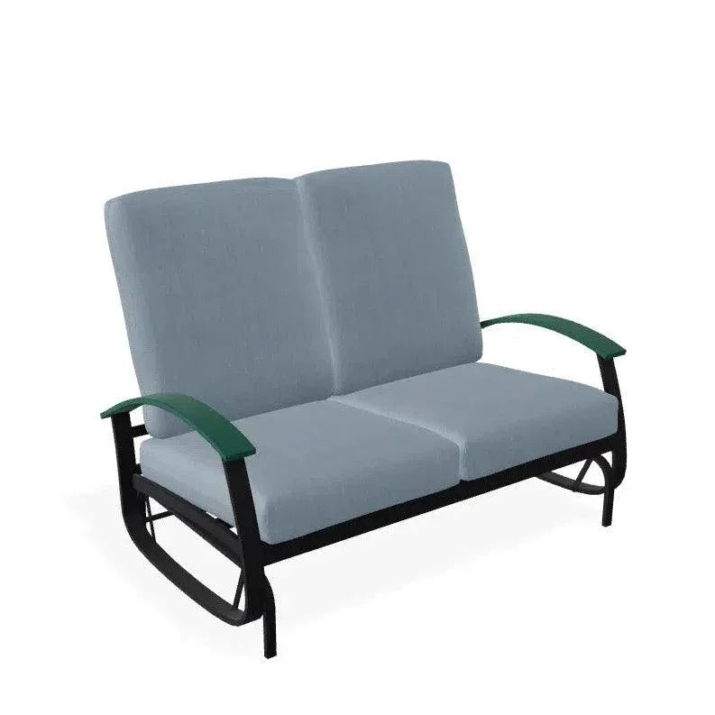 Belle Isle Cushion 2 - Seat Glider MGP Arms - LOOMLAN - Telescope - Outdoor Sofas &amp; Loveseats