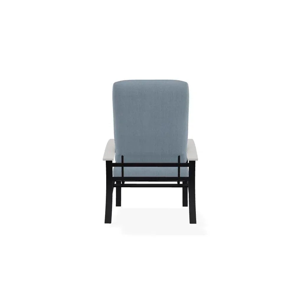 Telescope Belle Isle Cushion Aluminum Frame Arm Chair