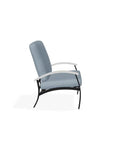 Telescope Belle Isle Cushion Aluminum Frame Arm Chair
