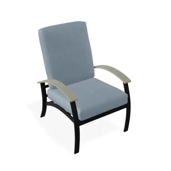 Belle Isle Cushion MGP Arm Chair - LOOMLAN - Telescope - Outdoor Accent Chairs