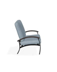 Belle Isle Cushion Rustic Polymer Arm Chair - LOOMLAN - Telescope - Outdoor Accent Chairs