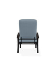 Belle Isle Cushion Rustic Polymer Arm Chair - LOOMLAN - Telescope - Outdoor Accent Chairs