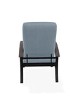 Belle Isle Cushion Rustic Polymer Arm Chair - LOOMLAN - Telescope - Outdoor Accent Chairs