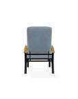 Belle Isle Cushion Rustic Polymer Arm Chair - LOOMLAN - Telescope - Outdoor Accent Chairs