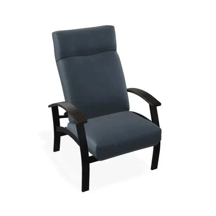 Telescope Belle Isle Cushion High Back Chair Arm