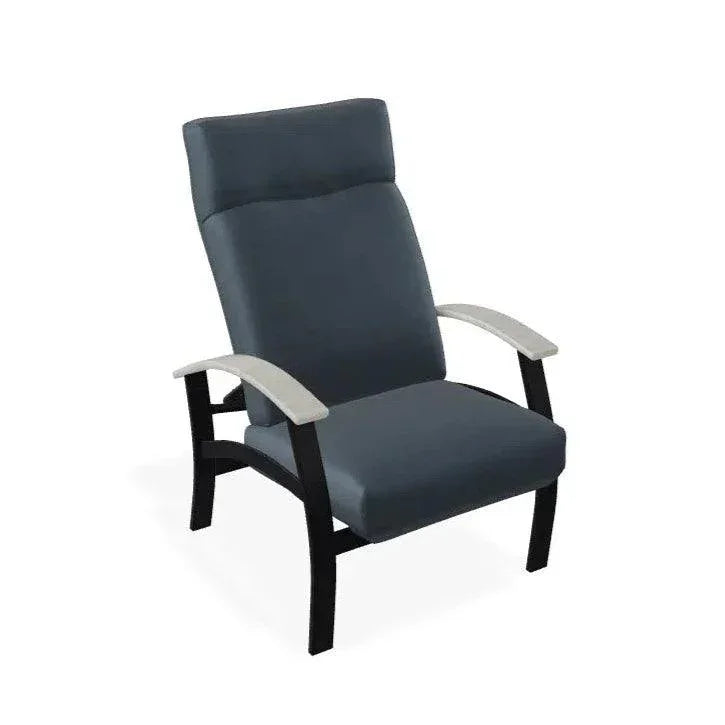 Telescope Belle Isle Cushion High Back Chair Arm