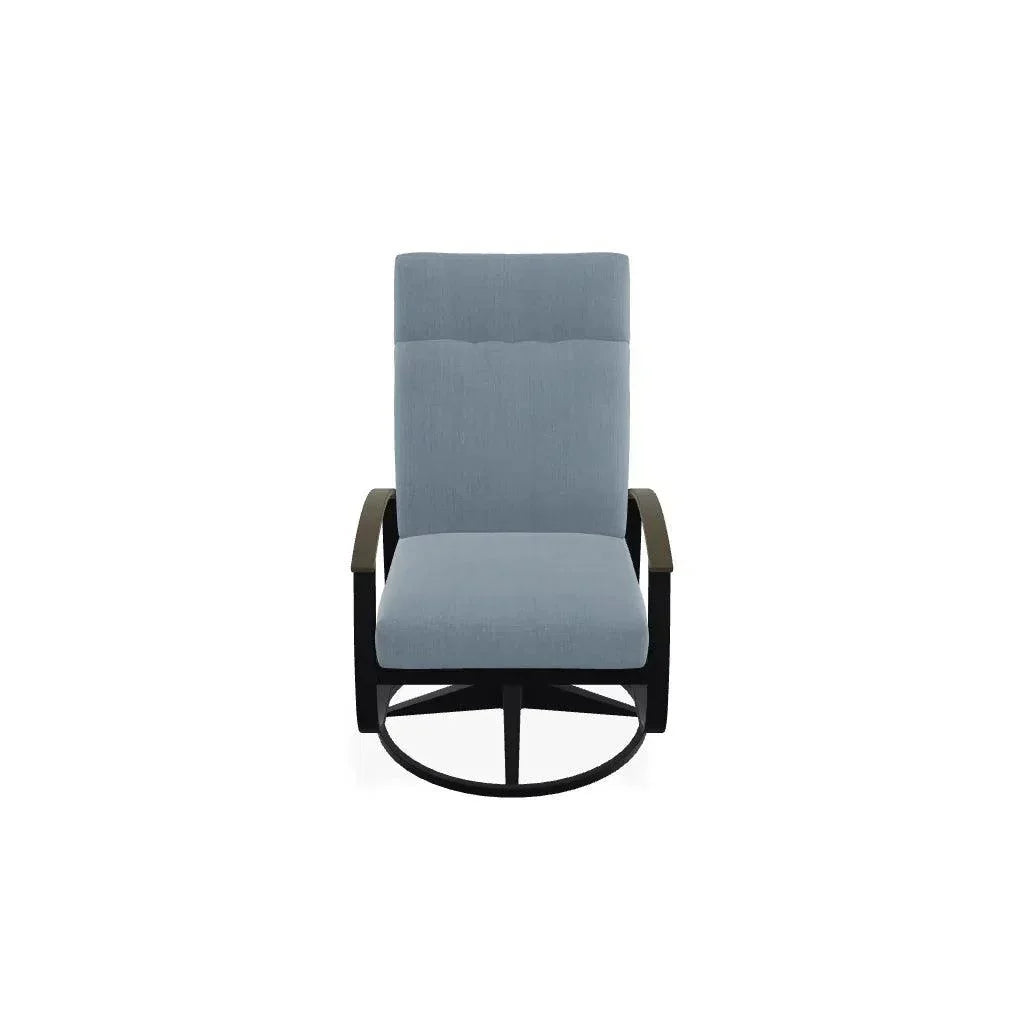 Belle Isle Cushion Supreme Height Swivel Rocker MGP Arm - LOOMLAN - Telescope - Outdoor Accent Chairs