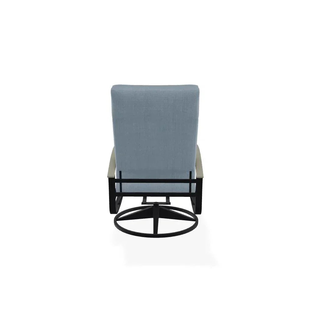 Belle Isle Cushion Supreme Height Swivel Rocker MGP Arm - LOOMLAN - Telescope - Outdoor Accent Chairs