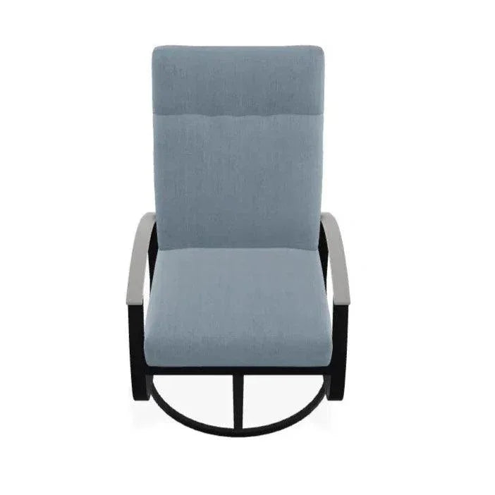 Belle Isle Cushion Supreme Height Swivel Rocker MGP Arm - LOOMLAN - Telescope - Outdoor Accent Chairs