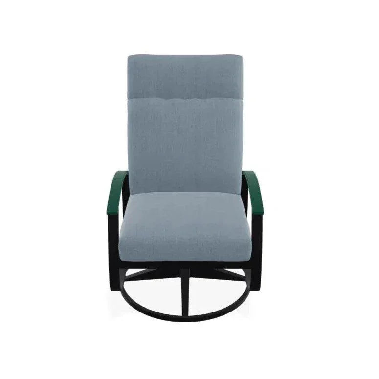 Belle Isle Cushion Supreme Height Swivel Rocker MGP Arm - LOOMLAN - Telescope - Outdoor Accent Chairs