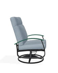 Belle Isle Cushion Supreme Height Swivel Rocker MGP Arm - LOOMLAN - Telescope - Outdoor Accent Chairs
