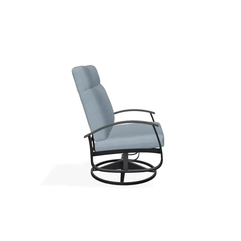 Belle Isle Cushion Supreme Height Swivel Rocker MGP Arm - LOOMLAN - Telescope - Outdoor Accent Chairs